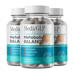 Paquete de tres botellas de MedicGLP